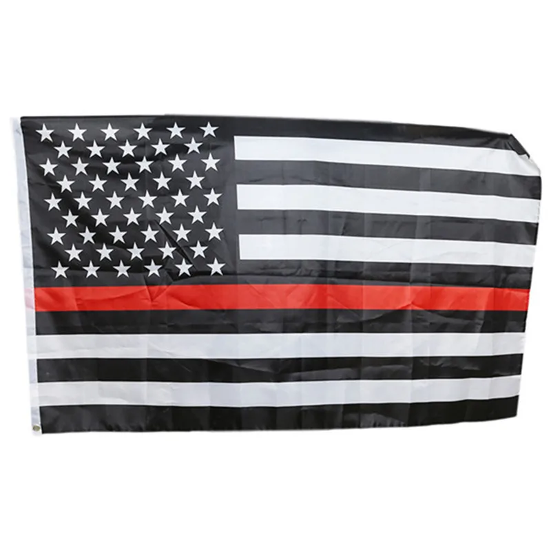 90*150 см флаги полиции США тонкий Американский Национальный Баннер белые и синие звезды печатная полоска с латунными люверсами PC885857