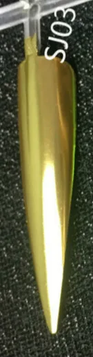 0,5 г Супер зеркальный пигмент хром Порошок Ногти блестки для гель лак для ногтей украшение для ногтей DIY - Цвет: SJ03