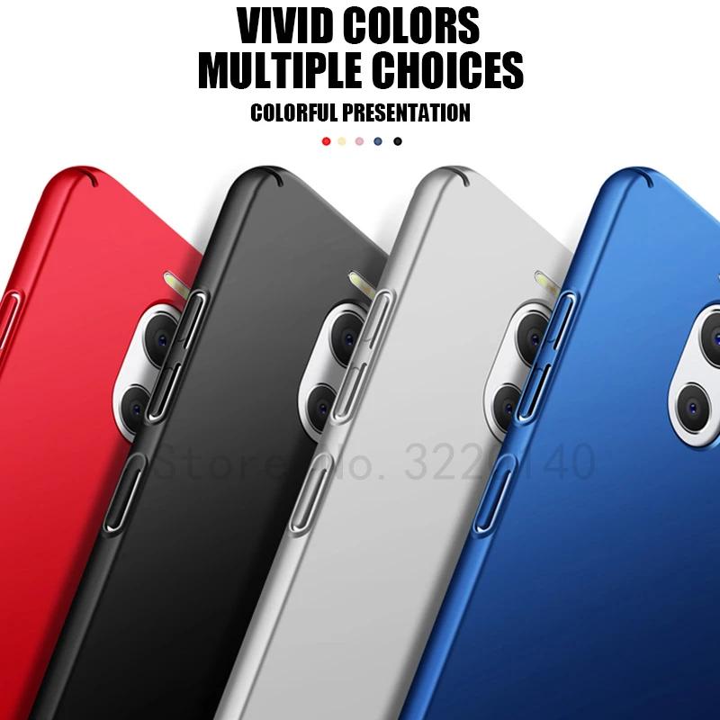 Luxury Hard Back Matte Case For Meizu Pro 7 6 plus Case Full Body Plastic Protective Cover For meizu M6 note M3 note M5 note M5c2
