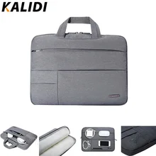 Сумка KALIDI для ноутбука 13,3 14 15 15,6 дюймов Сумка для ноутбука Macbook Air Pro 11 13 15 Dell Asus hp acer чехол для ноутбука водонепроницаемый