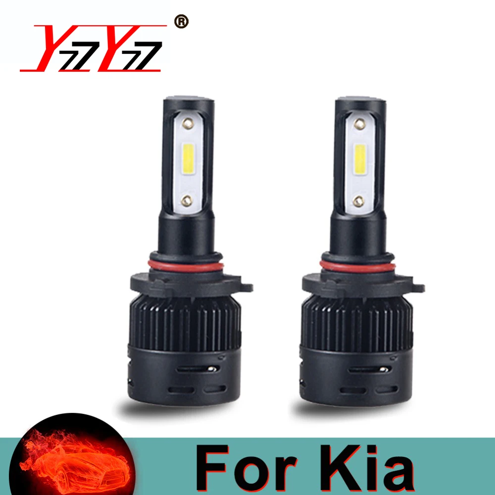 H4 H7 Led Car HeadLight DOB Chips 12V 72W 12000LM HB3 HB4 Low beam Led Auto