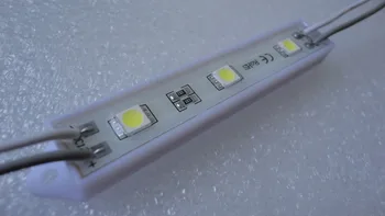 

20pcs DC12V 5050 LED WHITE color module;IP67 rated;0.72W;high brighness