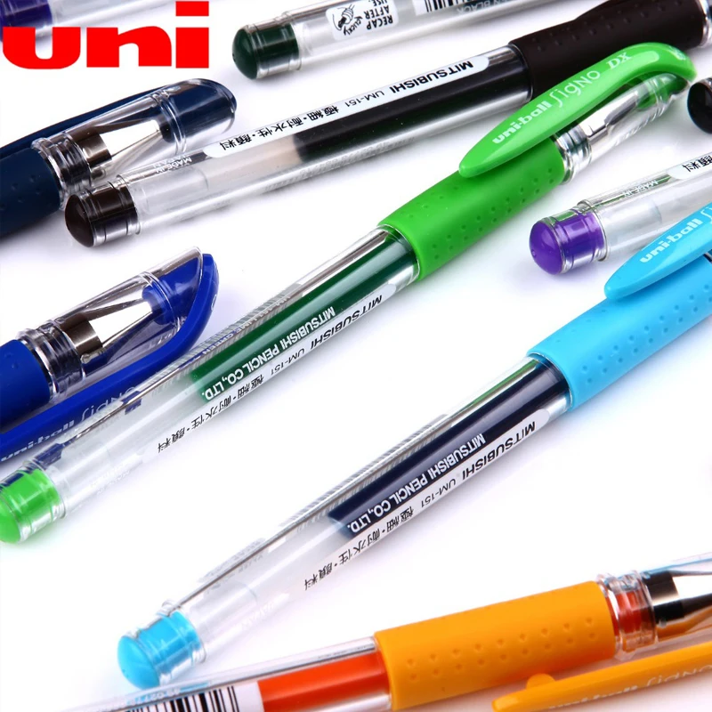 1 шт UNI UM-151 гелевая ручка Signo цветная гелевая ручка пуля подписывающая ручка для школьников 0,38 мм