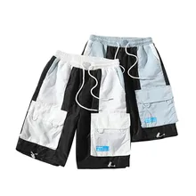 Мужские шорты с пуговицами новые стильные хлопковые шорты Уличная мульти-Комбинезоны С Карманами Шорты новые pantalones cortos hombre