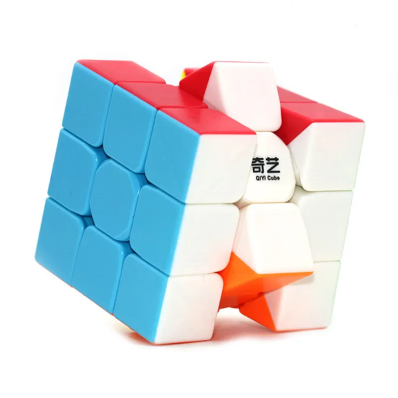 Qiyi воин W 5,7 см 3x3x3 Волшебные кубик рубика Скорость cube Пазлы 3 по 3 Скорость cube для детских развивающих Cubo Magico игрушки