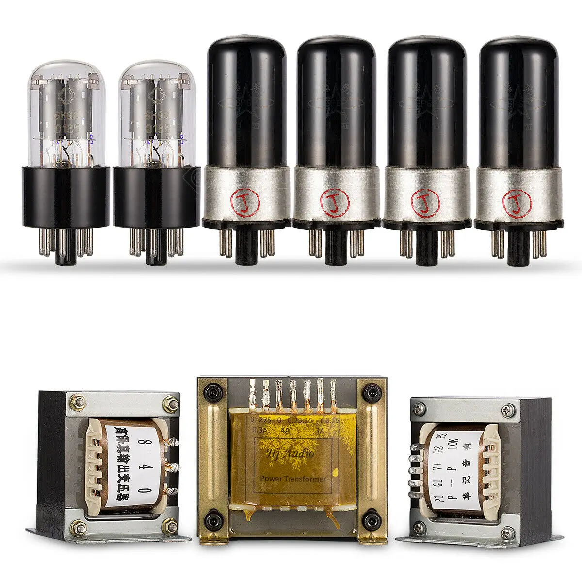 DIY KIT/assembed 6P6P(6V6) Вакуумный трубный усилитель Hi Fi класс AB Push pull Amp|Усилители