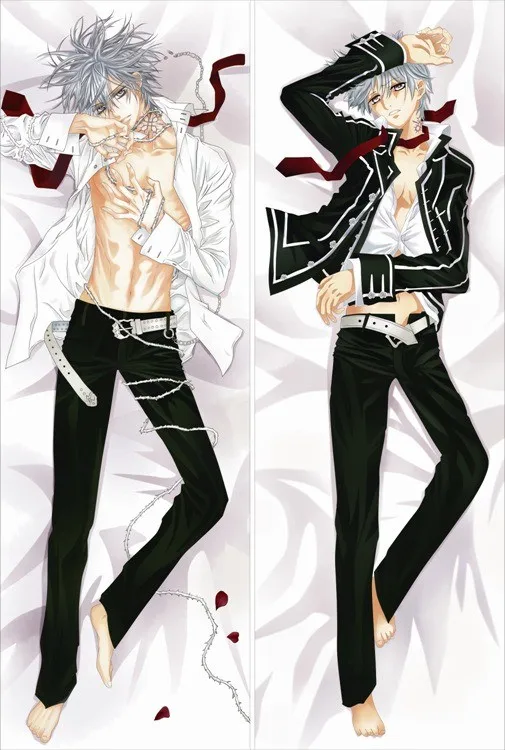 Japan Anime Vampire Knight Kiryu Zero Hugging Body Pillow Cover Case 150cm MGF-VA001