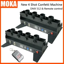 2 шт./лот 10 м Пульт дистанционного управления красочная бумага конфетти Blaster электрический труба для конфетти устройство для разбрасывания конфетти сценическое освещение