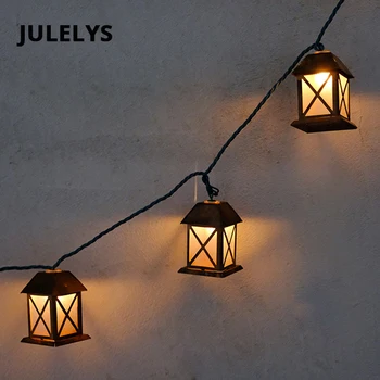 

JULELYS LED Retro Garland Outdoor Gerlyanda Christmas House String Lights Decoration For Garden Wedding Holiday Party Birthday
