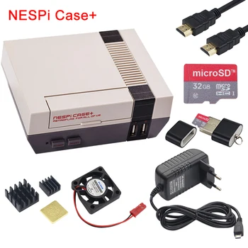 

Original Retroflag NESPi Case / NESPi Case+ with Cooling Fan and Heatsink for Raspberry Pi 3B Plus (3B+) / 3B / 2B