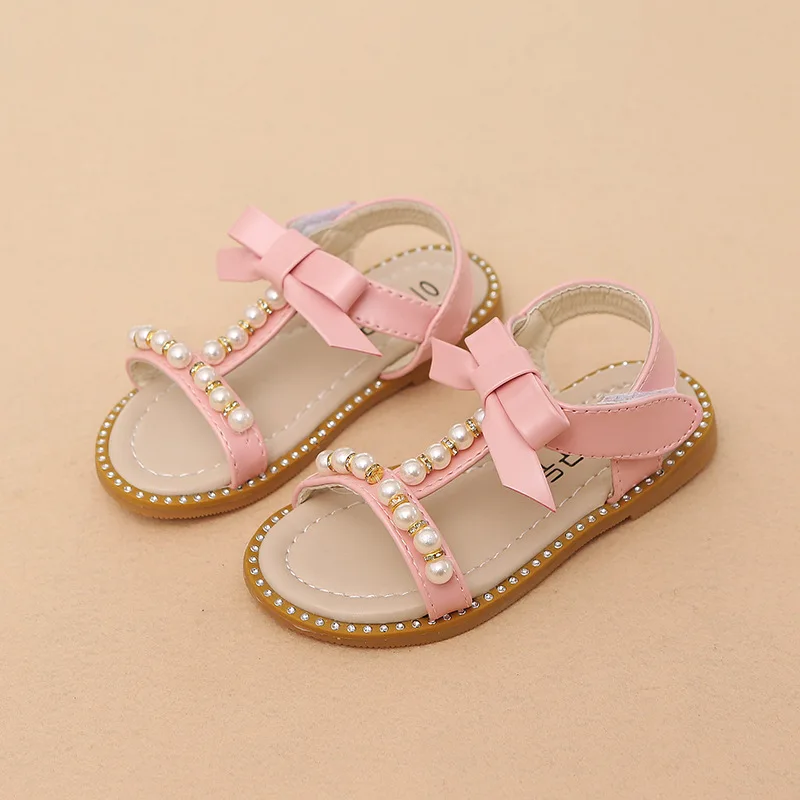 

Children Sandals For Girls 2019 Summer Girls Shoes New Sandals Baby Kids Shoes White Princess Dress Shoes School Student Sandals