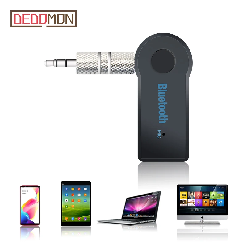 

Wireless Bluetooth Receiver Transmitter Adapter 3.5mm Jack For Car Music Audio Aux A2dp For Headphone Reciever Handsfree