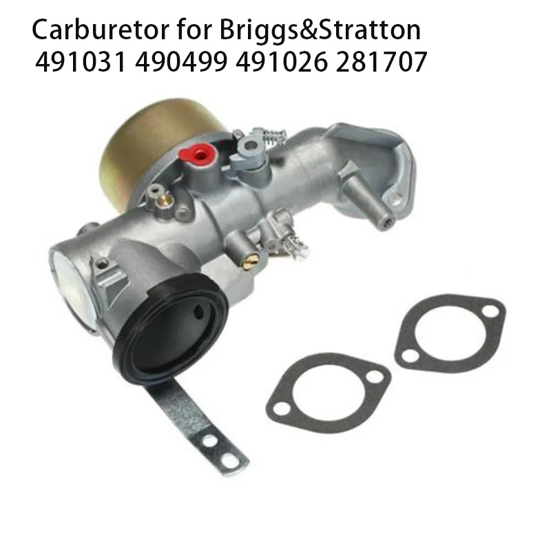 Карбюратор Комплект ДЛЯ Briggs& Stratton 490499 491026 281707 двигателя карбюратора Запчасти