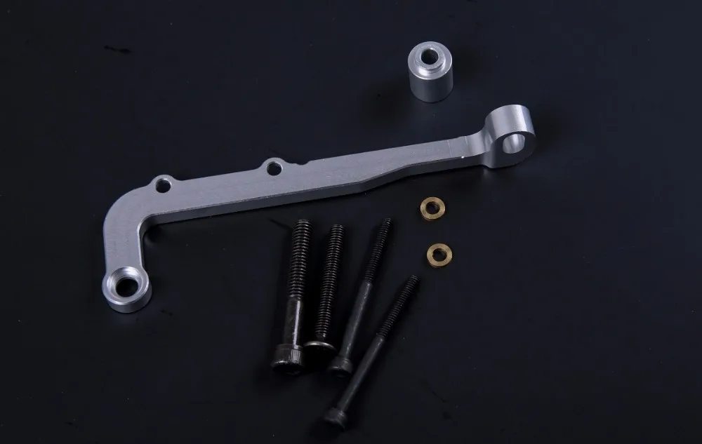 

1/5 rc baja rc car spare parts CNC alloy BAJA engine strengthen junction bridge kits 85264 New Product