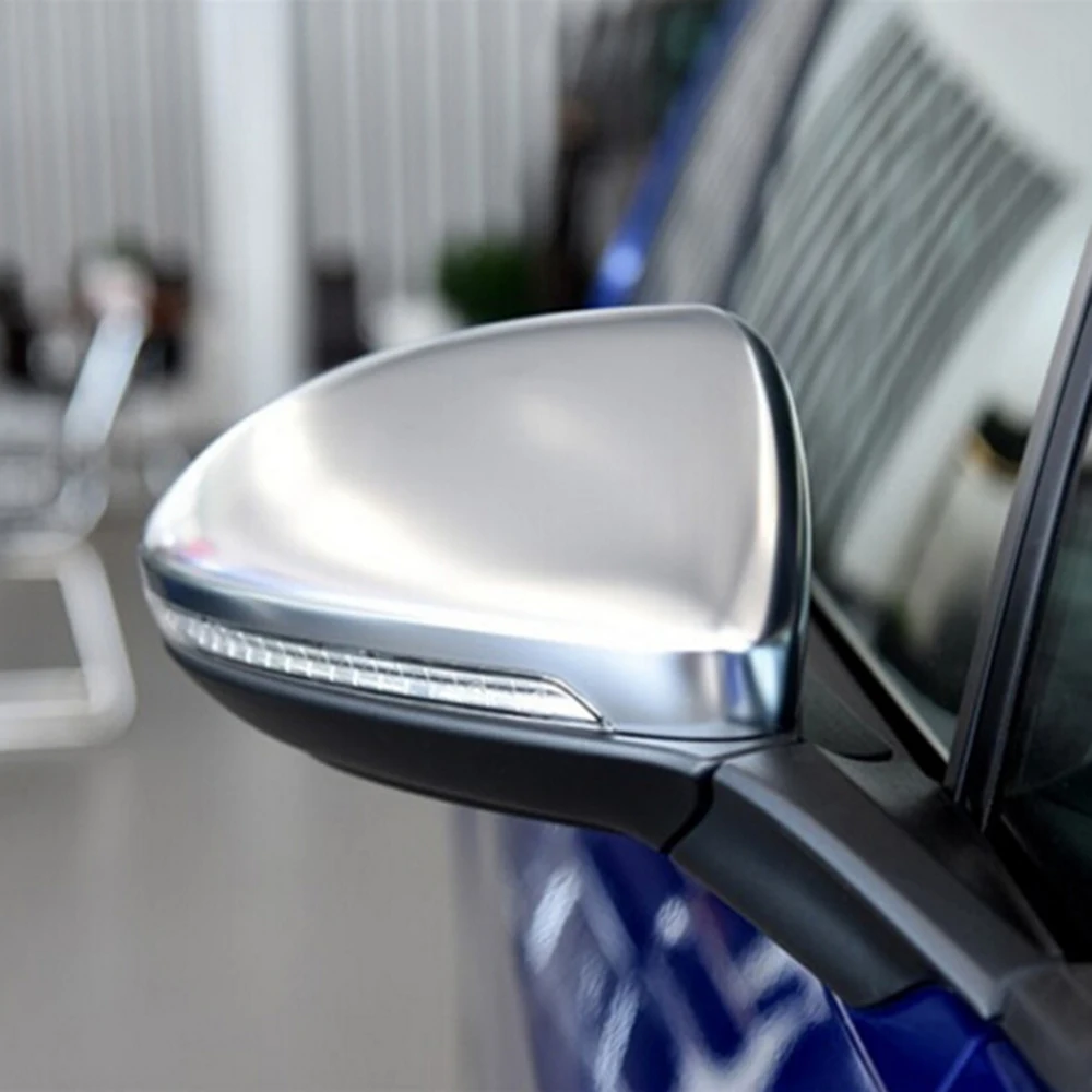 2PC For VW GOLF 7 MK7 MK7.5 GTI R GTE GTD 2013 - 2018 Touran 2016 2017 ABS Side Rear view Mirror Cover Replacement Caps Shell 2PC For VW GOLF 7 MK7 MK7.5 GTI R GTE GTD 2013 - 2018 Touran 2016 2017 ABS Side Rear view Mirror Cover Replacement Caps Shell