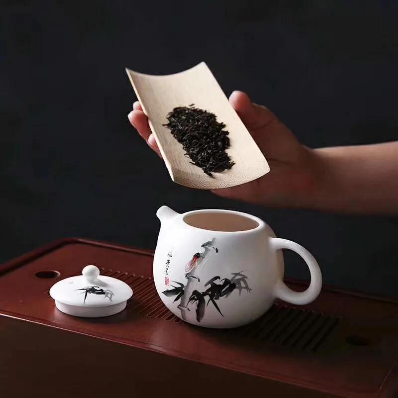  TANGPIN ceramic teapots with 4 cups a tea sets portable travel tea set drinkware