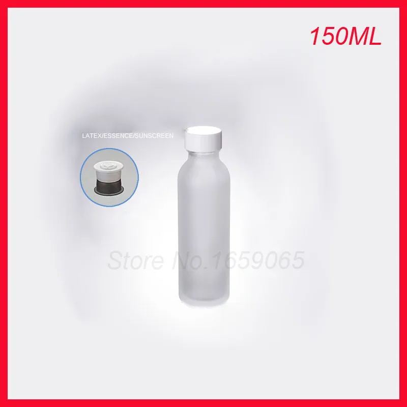 2 Flaconi Vetro Smerigliato 100 Ml - Per Oli Essenziali E Cosmetici - Foto 3