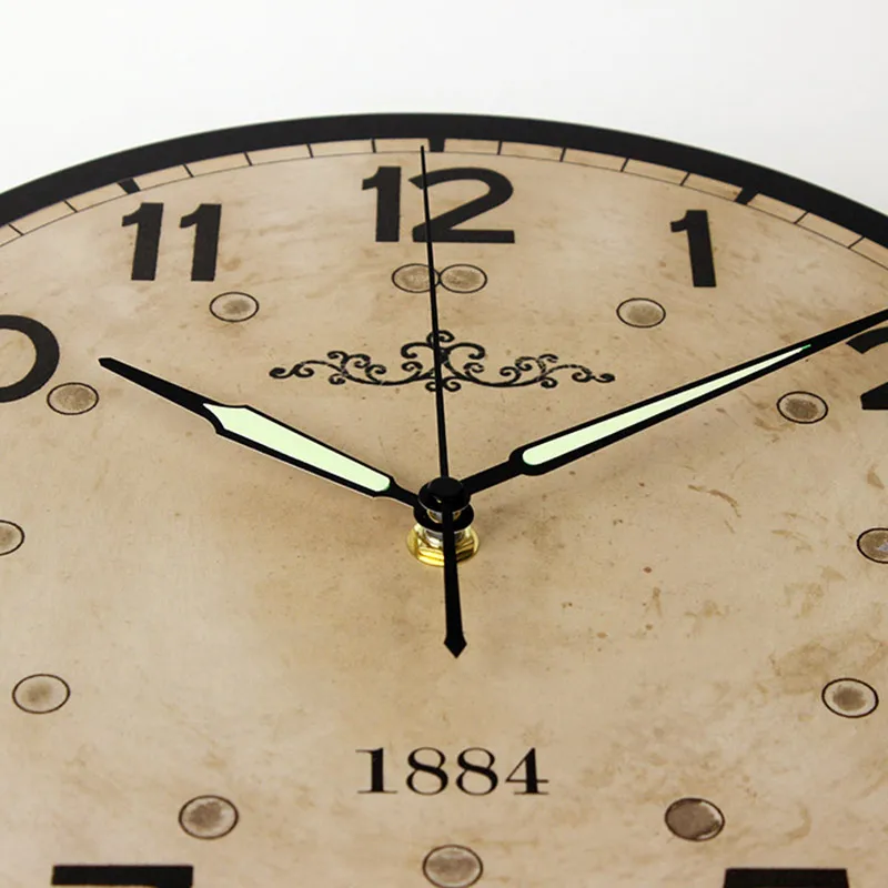 Silencioso reloj de pared decorativo 12,888 movimiento del reloj de diseño moderno relojes de pared decoración del hogar reloj de pared redondo de la vendimia de pulgadas relojes de pared reloj de pared Silencioso reloj de pared decorativo 12,888 movimiento del reloj de diseño moderno relojes de pared decoración del hogar reloj de pared redondo de la vendimia de pulgadas relojes de pared reloj de pared