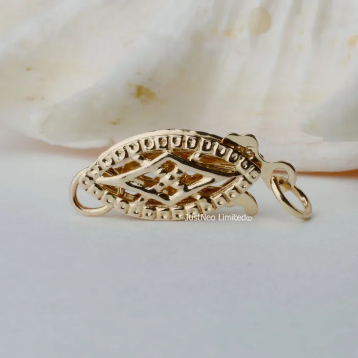 De 9 quilates de oro amarillo 5mm saltar anillo la fabricación de joyas