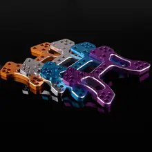 Nova enron alumínio frente shock tower 06036 peças 106022 166022 para 1/10 rc carro hsp redcat himoto