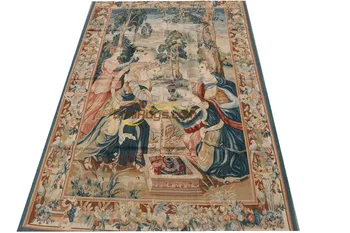 Household Decorates French Hand Woven Wool Tapestry