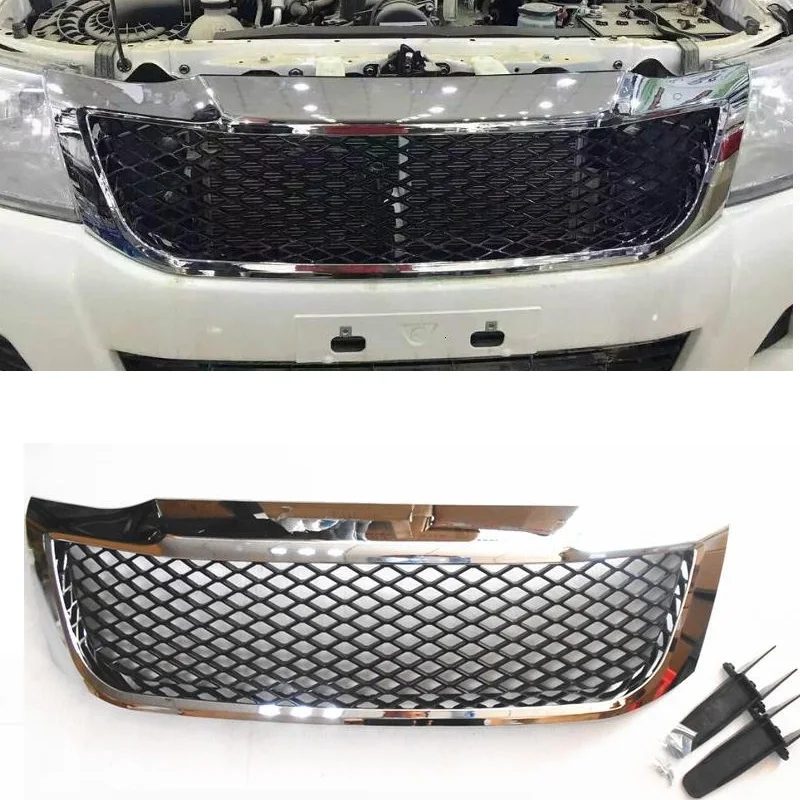 CITYCARAUTO OWN DESIGN MODIFIED CHORMED RACING GRILLE PICKUP FRONT GRILL  GRILLE MASK for HILUX VIGO 2012-2014 raptor GRILLs AliExpress