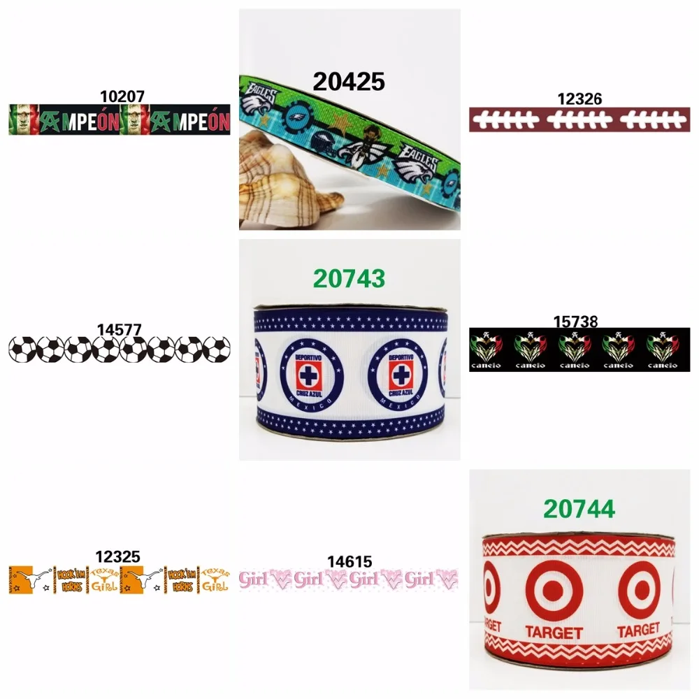 

Free shipping 50 yard cartoon printed grosgrain ribbon 20744