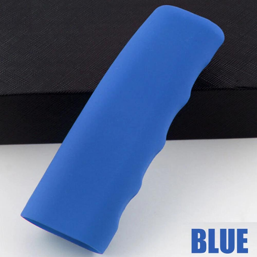 Universal Silica Gel Car Handbrake Cover Brake Handle Automotive Interior Silicone Handbrake Decorative Cover Car Accessories