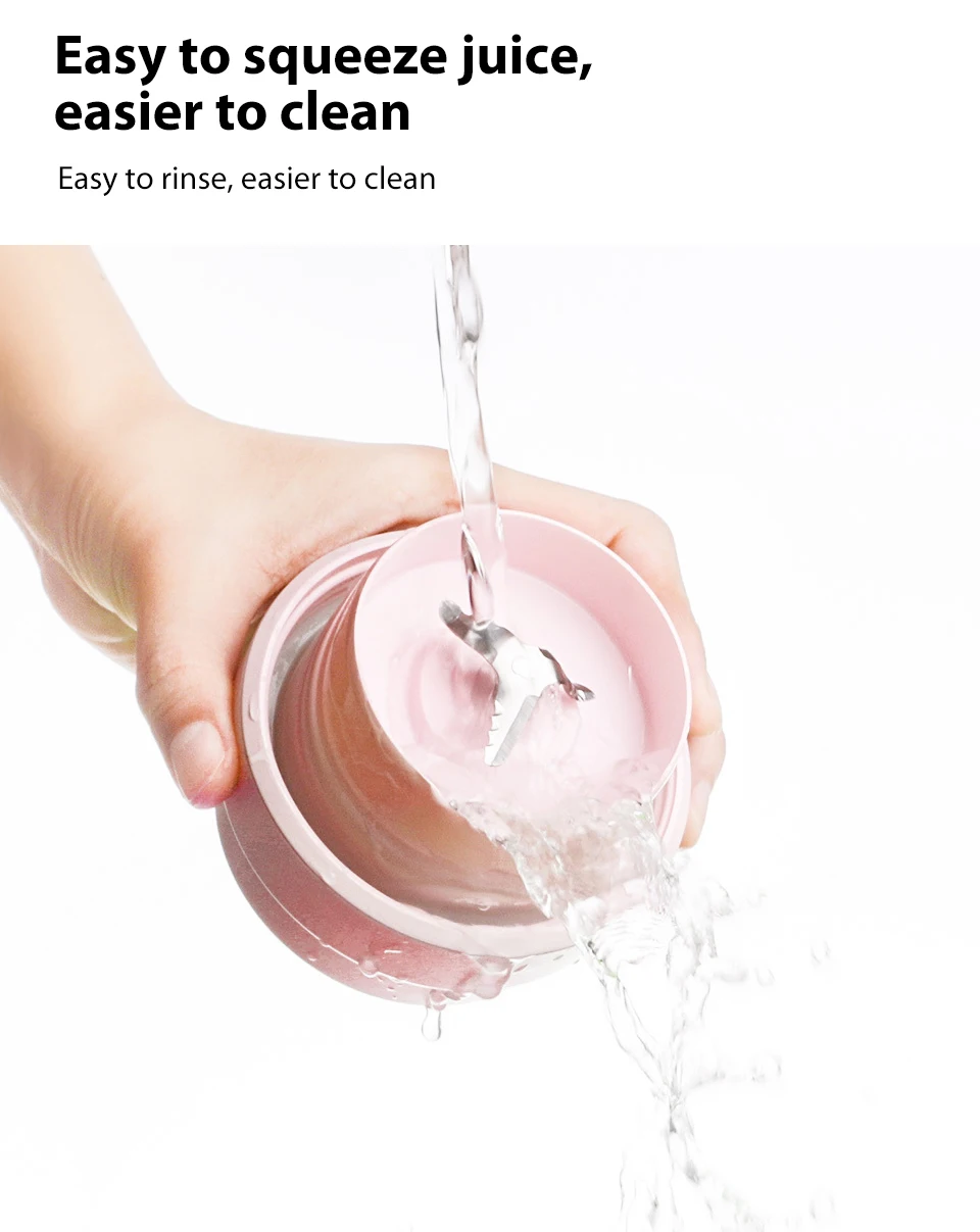 Xiaomi 17PIN Star Firut Cup Portable Juicer 400ML Fruit Cup Magnetic charging 30 Seconds Of Quick Juice Suitable For Fitness  (11)