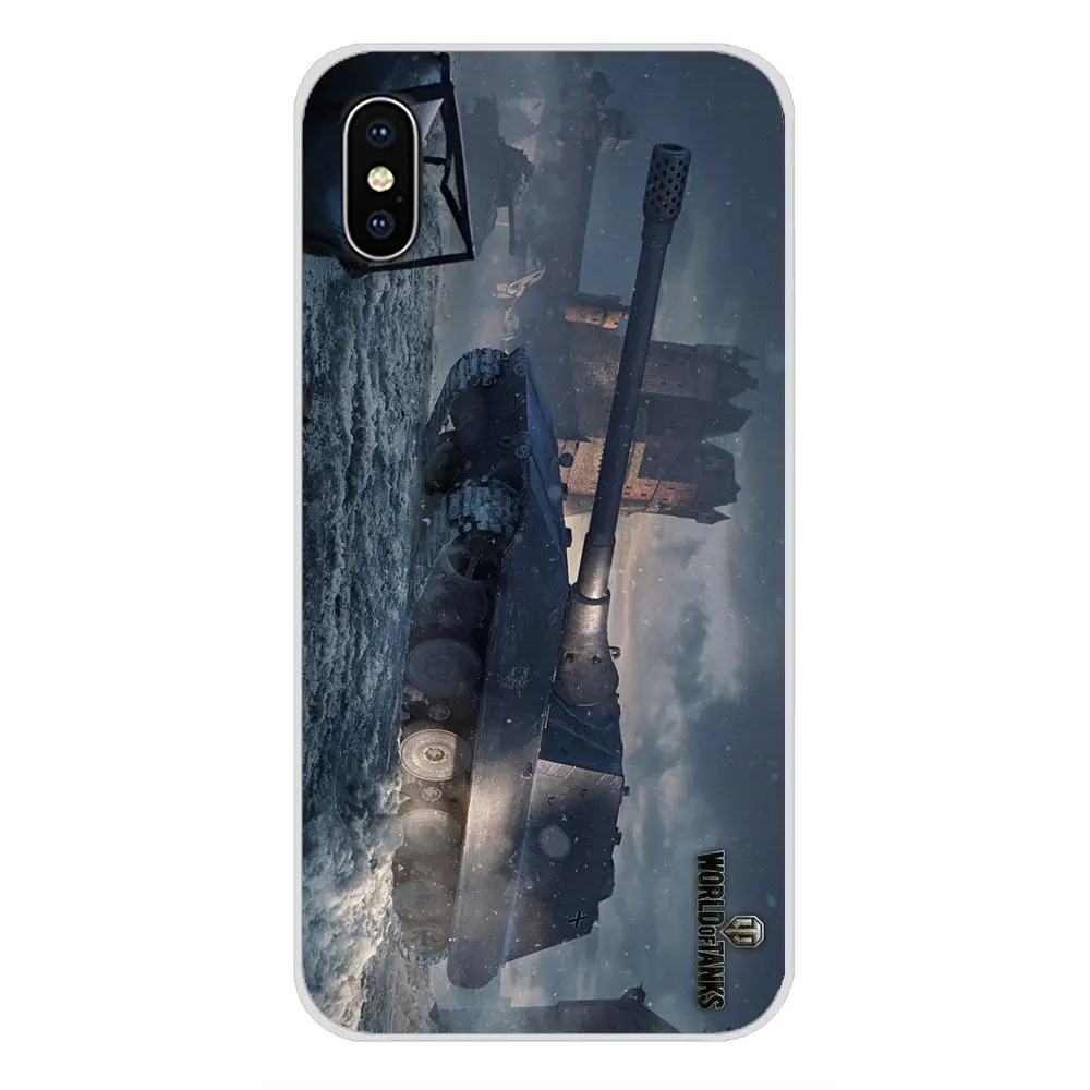 Чехол для мобильного телефона world of tanks game WOT постер Apple iPhone X XR XS MAX 4 4S 5 5S 5C SE 6 6S 7 8 Plus