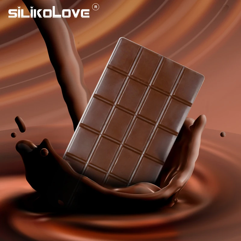 SILIKOLOVE 3d силиконовые формы для шоколада формы для выпечки торта антипригарные бар формы желе DIY Инструменты для выпечки 24 полости