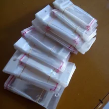 10000 шт 6*12 см прозрачные opp пакеты для упаковки самоклеющиеся Прозрачные полиэтиленовые пакеты, ювелирные изделия/подарок sacola пластиковые bolsa