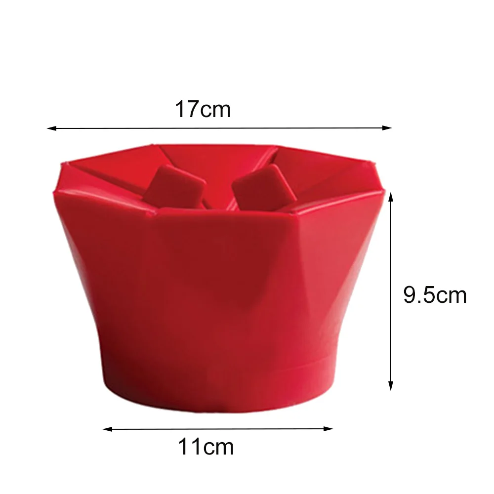 Силиконовый микроволновая попкорн аппарат для приготовления попкорна домашние вкусные чаша для попкорна Инструменты для выпечки СКЛАДНОЙ КОВШ контейнер