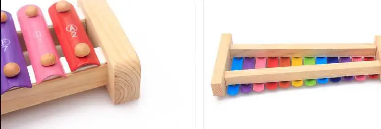 Бесплатная Доставка Дети Шум создатель дерева Ксилофоны игрушка детская раннее образовательные классические деревянные музыкальные