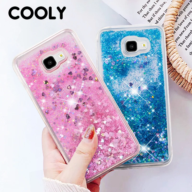 COOLY Блестящий Жидкий чехол для Samsung Galaxy J6 2018 чехлы J4 Plus на J8 мягкий силиконовый из