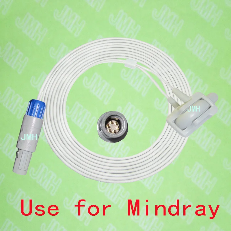 Совместимость с Redel 6PIN Mindray PM6000/7000/8000/9000/600 и VS800 новорожденный Датчик spo2