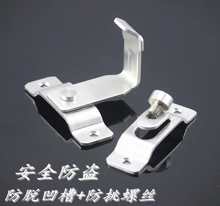 

Thicken 90 degree stainless steel Door Buckle / outfit sliding door Bolt/ right angle buckle/Anti-picking