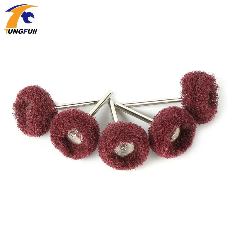 Tungfull Power Tool Scouring Pad Grinding Head Dremel Accessories Nylon Fiber Polishing Wheel Grinder Brushes For Dremel Rotary Tungfull Power Tool Scouring Pad Grinding Head Dremel Accessories Nylon Fiber Polishing Wheel Grinder Brushes For Dremel Rotary