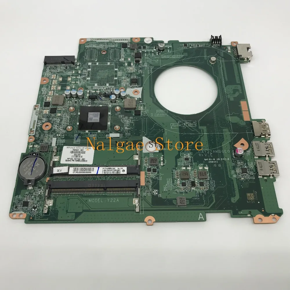 763422-501 763422-001 для hp PAVILION 17Z-F000 для hp Pavilion 17-F материнская плата для ноутбука DAY22AMB6E0 REV: E A8-6410 Y22A