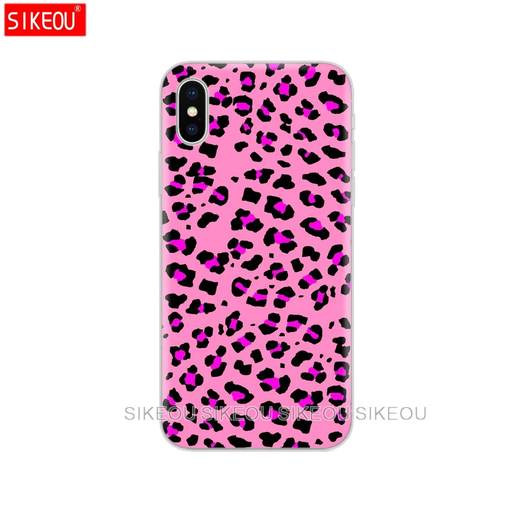 Силиконовый чехол для телефона Iphone 6X8 7 6s 5 5s SE Plus 10 XR XS Max Модный с изображением