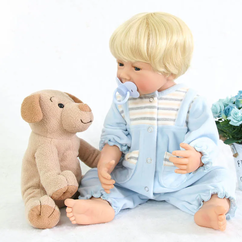 

55cm Full Body Silicone Reborn Girl Baby Doll Toys Lifelike Baby-Reborn Doll Child Birthday Christmas bebes reborn bonecas