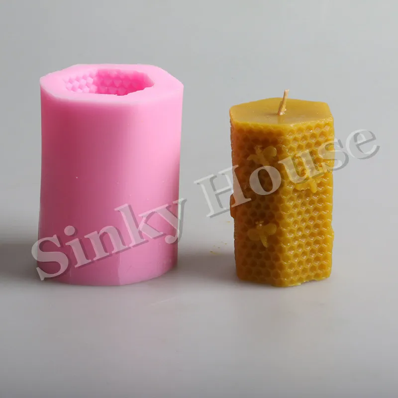 Kerzengie/ßformen Silikonform Seifenkerze Durchmesser 5,7 Cm 4,6 Cm Hoch DIY Mold F/ür DIY Kerzen Seife Und Backen