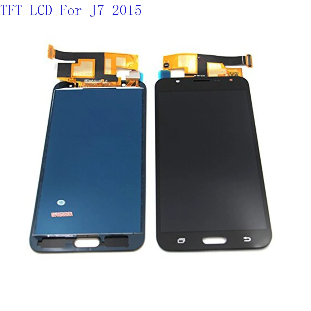 

Super TFT Replacement LCD Display For Samsung Galaxy J7 2015 J700 J700F LCD Touch Digitizer Assembly 100% Tested