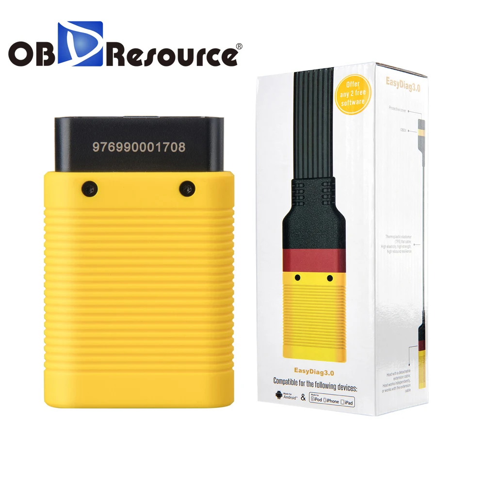 

X431 EasyDiag 3.0 Plus Launch Code Reader obd2 Diagnostic Tool Bluetooth OBDII Scanner PK idiag ELM327 Easy Diag Scan Tools