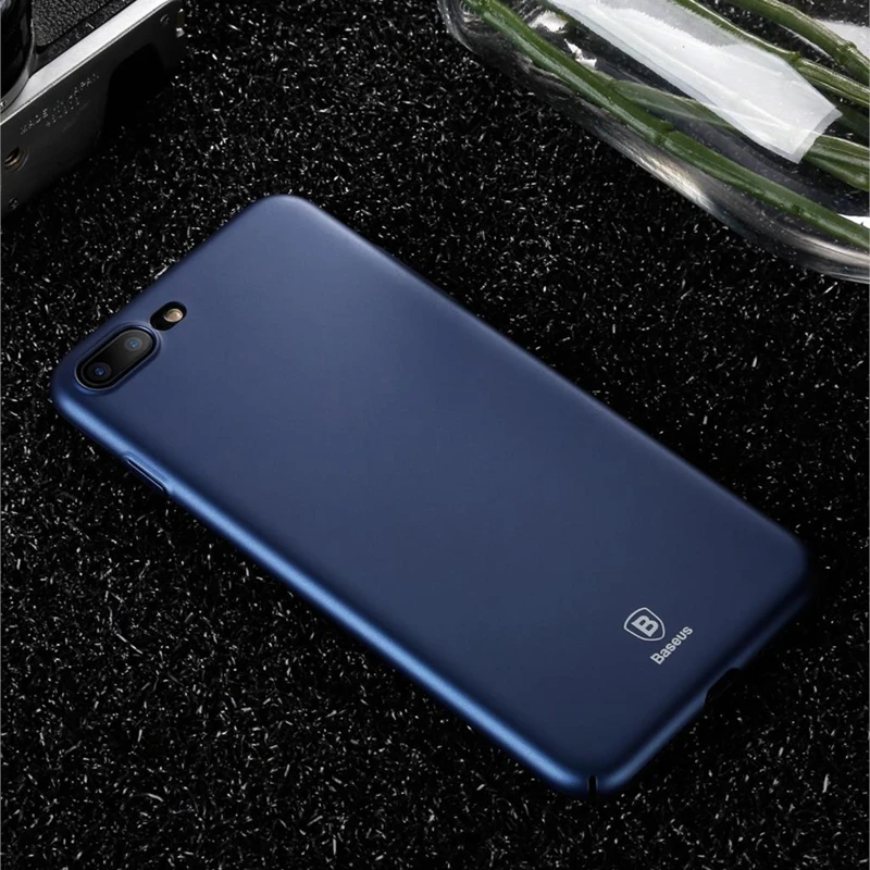 Baseus Luxury Phone Case For iPhone 7 Ultra Thin Slim PC Back Cover For iPhone 6 6s 7 Plus Case Protective Shell Capa Fundas