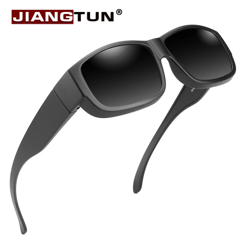 

JIANGTUN Brand Polarized sunglasses UV400 wear over sunglasses For Men and Women Glasses fishing sport glasses
