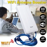 Антенна wifi ГГц 150 Мбит/с 2500 2,4 м Long Distance Range Беспроводной Extender Booster повторитель USB адаптер