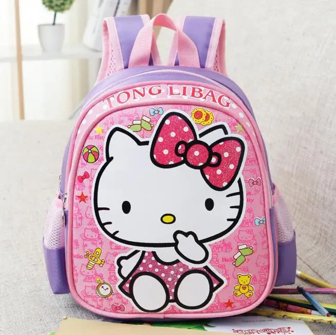 Baby font b Backpack b font Child School Bag Cartoon Hello Kitty Transformers font b Backpack