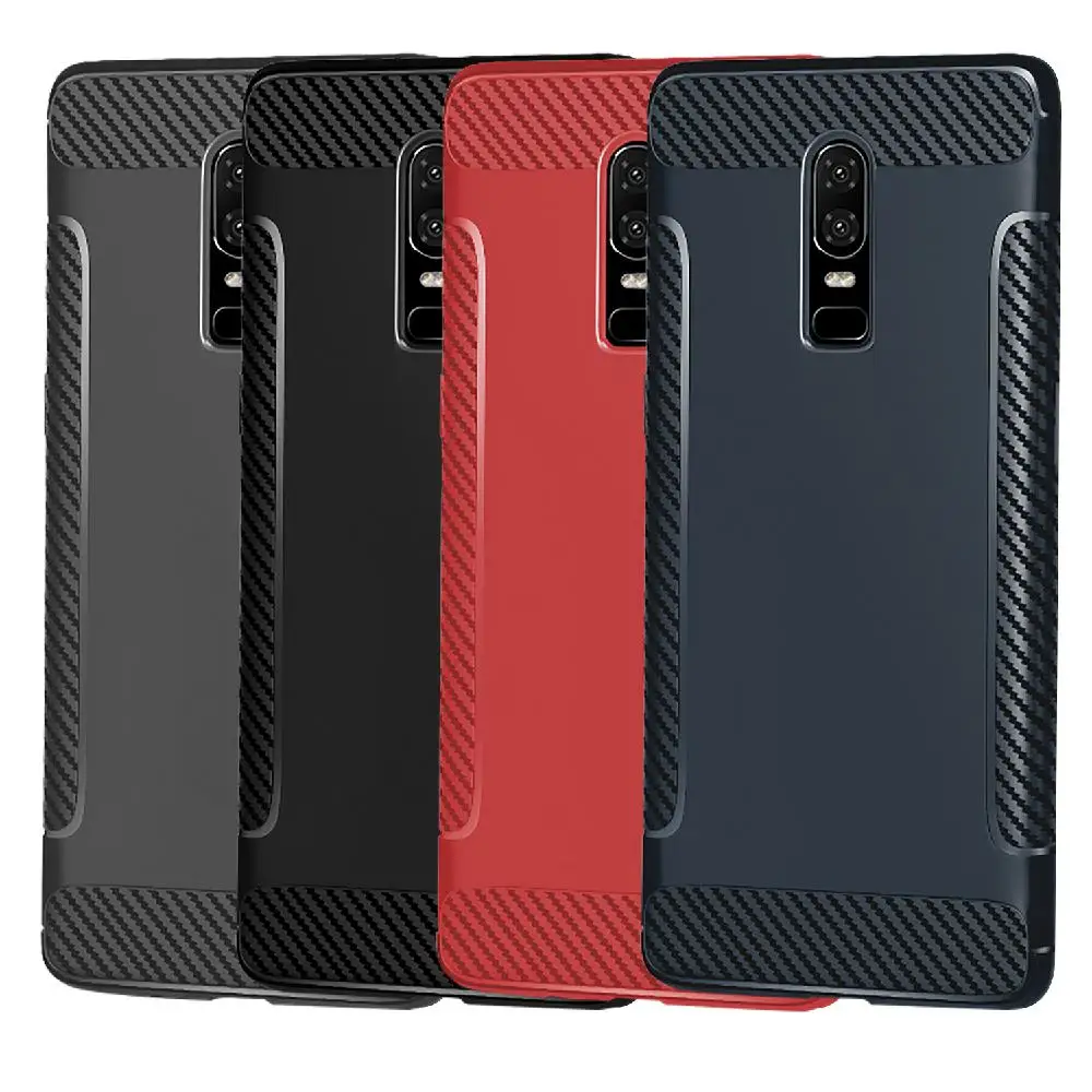 

Group Vertical For ONE PLUS 6 Matte TPU Anti-scratch Non-slip Protective Cover Back Case r29