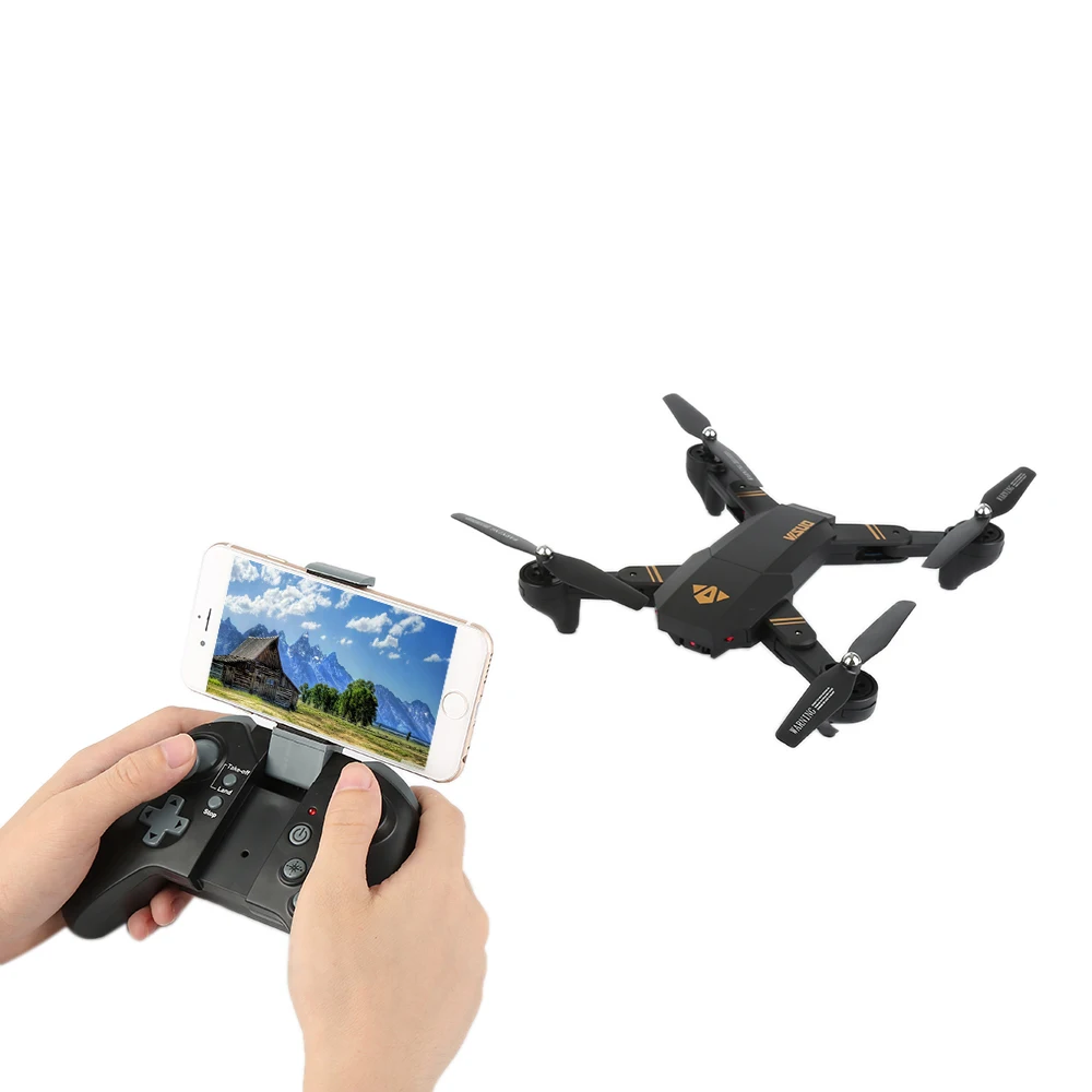 

VISUO XS809HW XS809W Wifi FPV 2MP 720P HD Camera Foldable Selfie Drone Altitude Hold RC Quadcopter Drones RC Helicopter VS E58